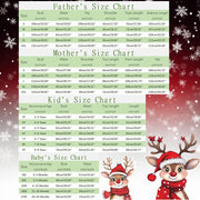 Family Parent Child Christmas Home Clothes Set Family Matching Outfits Christmas Printed Long Sleeve Tops Long Pants Set Pajamas